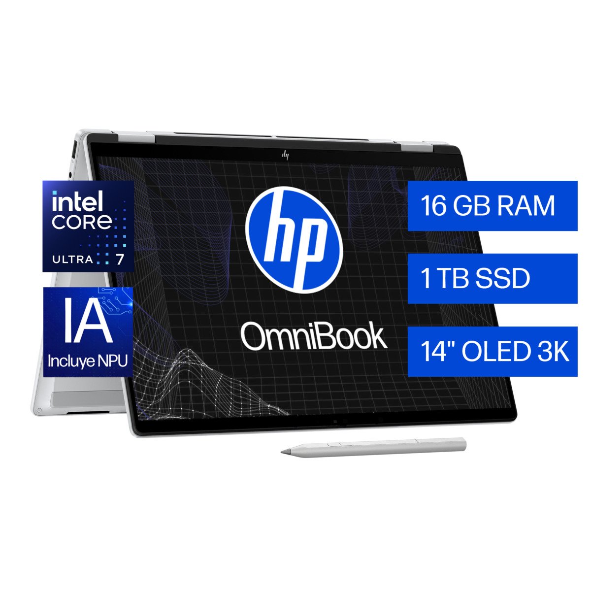 Notebook HP OmniBook X FlipNGAI 14-fm0072la, 14