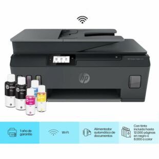 Impresora Multifuncional HP Smart Tank 530 Tinta Continua, Color, Wi-Fi, Smart App, ADF Alimentador Automático (4SB24A)