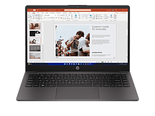 Notebook HP 245 G10 de 14", Windows 11 Home Single Language , AMD Ryzen™ 3, 8GB RAM, 256GB Unidad de estado sólido, HD - 14" - Plateado ceniza oscuro (81S77LT) - Center facing