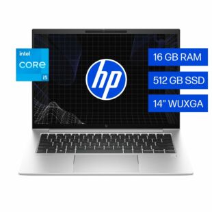 Notebook HP EliteBook 840 G10, 14"", Windows 11 Pro, Intel® Core™ i5, 16GB RAM, 512GB Unidad de estado sólido, WUXGA