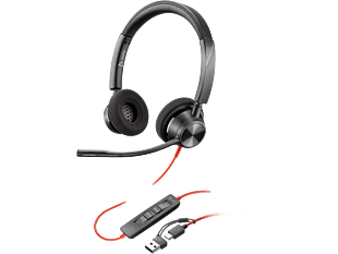 Audífonos Estéreo USB-C Poly Blackwire 3320 (8X219AA)