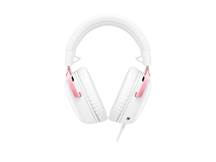 HyperX Cloud III - Audifonos Gaming Blanco/Rosa (9W1Q4AA)