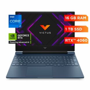 Victus Gaming Laptop 15-fa1013la - 15.6" - Azul intenso, logotipo cromado (9D0R1LA-2)