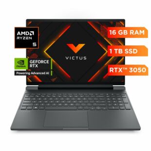 Notebook Gaming Victus 15-fb3015la, AMD Ryzen 5, 16 GB RAM, NVIDIA GeForce RTX 3050, 1 TB SSD, 15.6"" FHD 144 Hz, Windows 11 Home