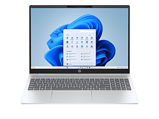 Notebook HP OmniBook 5 16-bc1052la, AMD Ryzen 5, 8 GB RAM, 512 GB SSD, 16" Táctil 2K, Windows 11 Home - 16" - Aluminio de color plata glaciar (BM2N1LA)