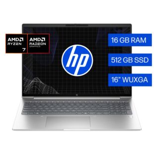 Notebook HP ProBook 4 AIG1a de 16 pulgadas, Windows 11 Pro, AMD Ryzen 7, 16 GB, 512 GB SSD