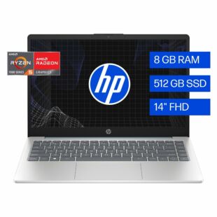 Notebook HP 14-em0017la, Windows 11 Home Single Language, 14"", AMD Ryzen™ 5, 8GB RAM, 512GB SSD, FHD