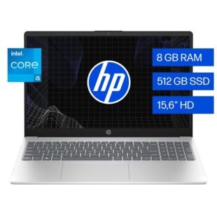 Notebook Hp 15-Fd0048La, Intel Core I5, 8 Gb, 512 Gb Ssd,