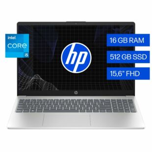 Notebook HP 15-fd0059la, Intel Core i5, 16 GB, 512 GB SSD, 15.6, FHD Windows 11 Home