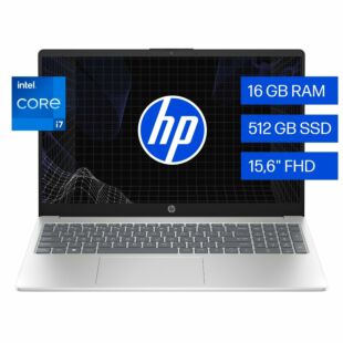 Notebook HP 15-fd0063la, Intel Core i7, 16 GB, 512 GB SSD, 15.6, FHD Windows 11 Home