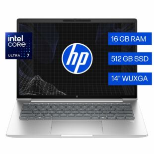 Notebook HP ProBook 4 AI G1i de 14"", Windows 11 Pro, Intel Core Ultra 7, 16 GB RAM, 512 GB SSD