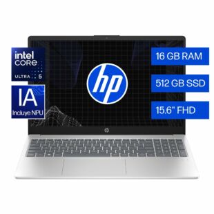 Notebook HP 15-fd1251la, Intel Core Ultra 5, 16 GB RAM, 512 GB SSD, 15.6"" FHD, Windows 11 Home