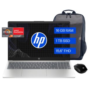 Notebook Hp 15-Fc0281La, Amd Ryzen 7, 16 Gb Ram, 1 Tb Ssd,