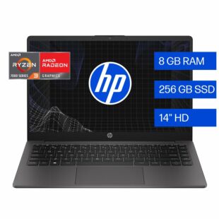 Notebook HP 245 G10 de 14"", AMD Ryzen™ 3, 8 GB RAM, 256 GB SSD, Windows 11 Home