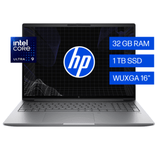 Notebook HP ZBook X G1i de 16"" , Windows 11 Pro, Intel Core Ultra 9, 32 GB, 1 TB SSD, GPU NVIDIA RTX™ Pro 1000 Blackwell