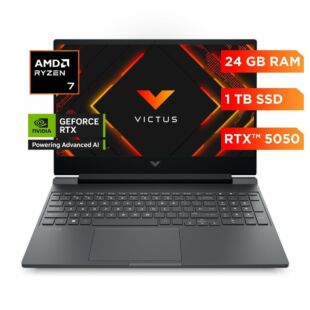 Notebook Victus Gaming 15-FB3038LA, AMD Ryzen 7, 24 GB RAM,  GPU NVIDIA® GeForce RTX™ 5050, 1 TB SSD, 15.6, FHD Windows 11 Home