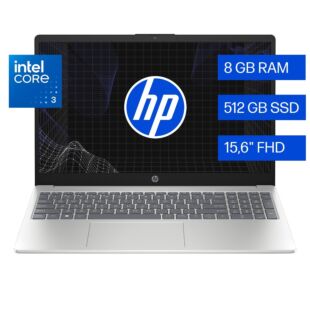 Notebook HP 15-fd0331la + Monitor de la serie HP 3 Pro de 21,45" - 15.6" - ‌Natural silver (D0CJ4LA-1)