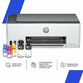 Impresora Todo-en-Uno HP Smart Tank 520, Color, Impresora para Hogar y despacho, Impresión, copia , escaneado, Depósito de impresora de gran volumen, Escanear a PDF