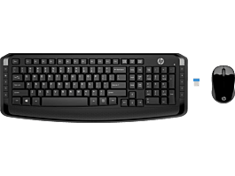 Teclado y Mouse Inalámbricos HP 300