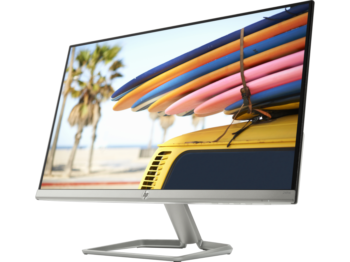 HP 24fw with audio 24インチ Monitor HP 24fw de 24