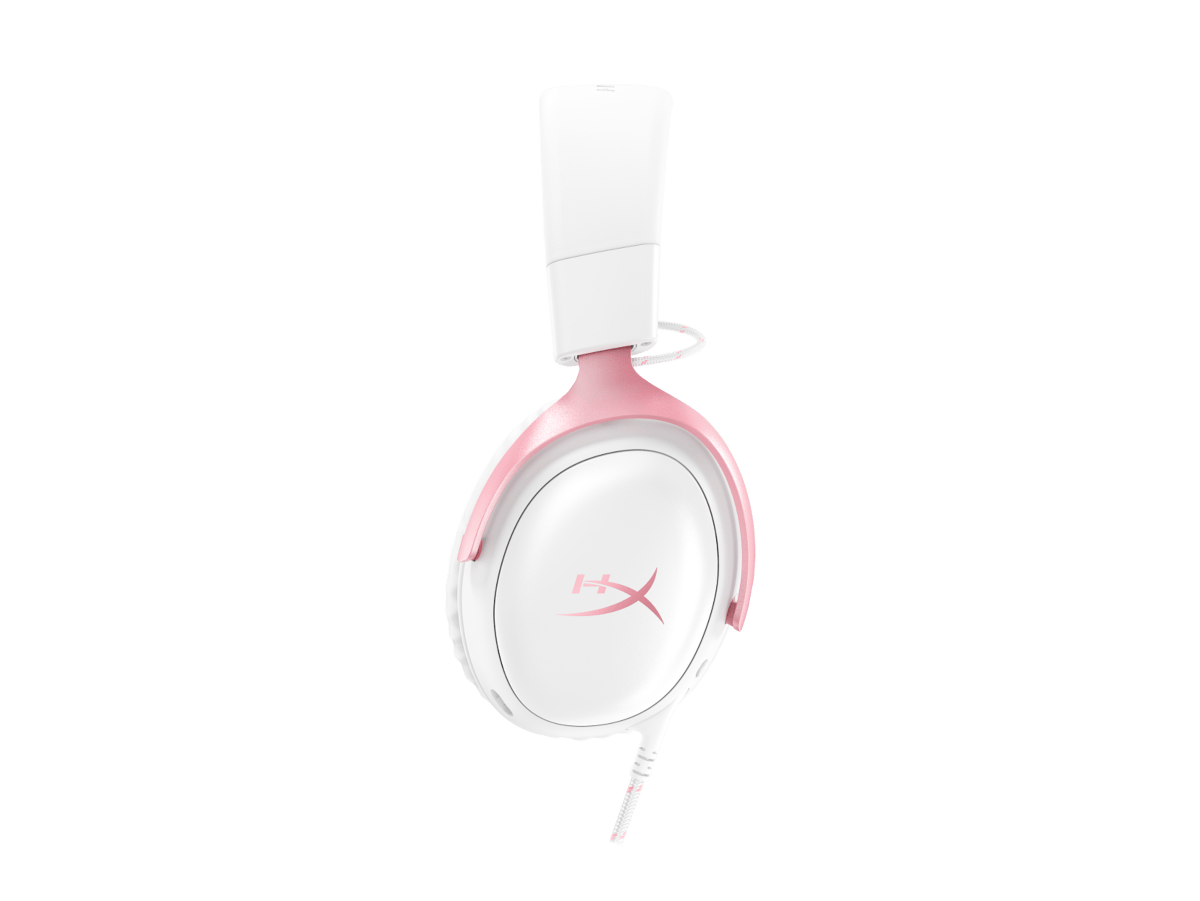 HyperX Cloud III Blanco/Rosa, foto 6