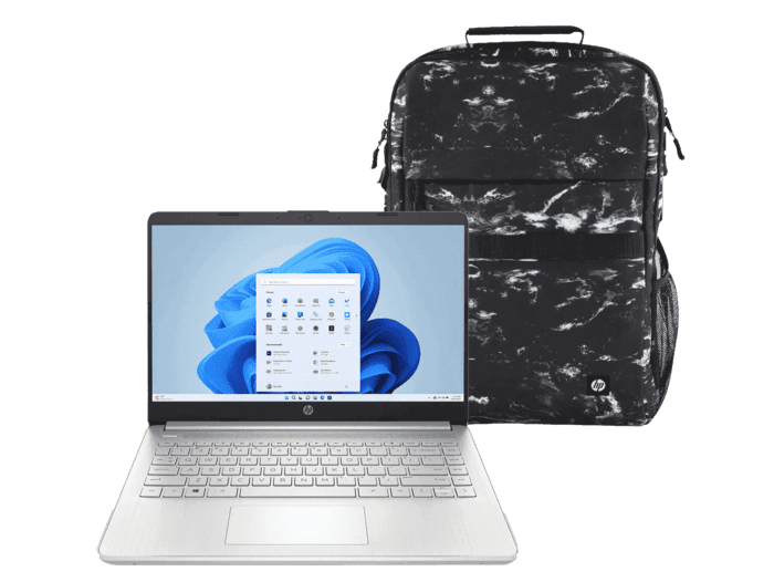 Notebook HP 14-dq5001la + Mochila HP Campus - 14