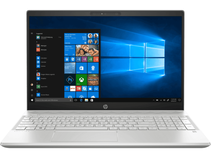 Notebook HP Pavilion 15-cw0001la - 15.6