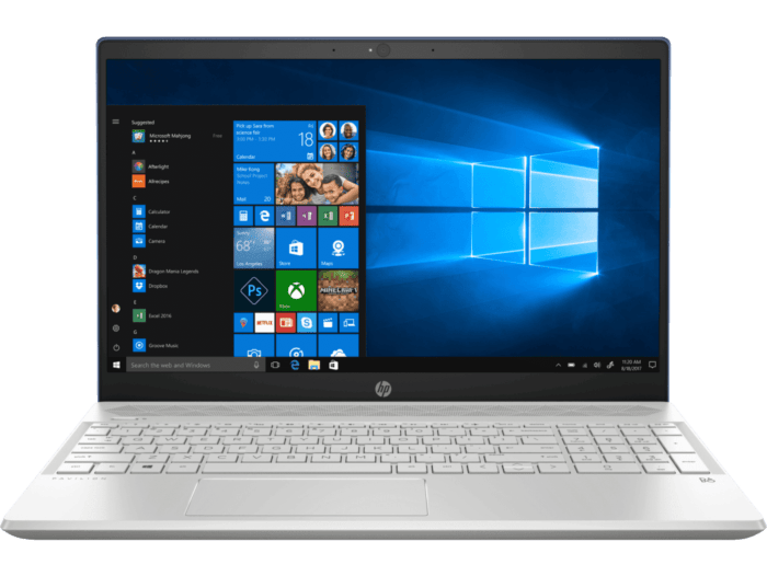 Notebook HP Pavilion 15-cw0005la - 15.6