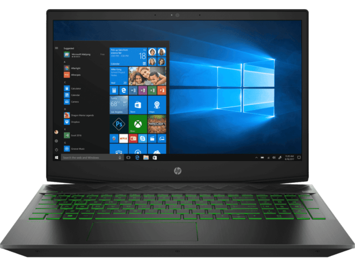 Notebook HP Pavilion Gaming 15-cx0003la - 15.6