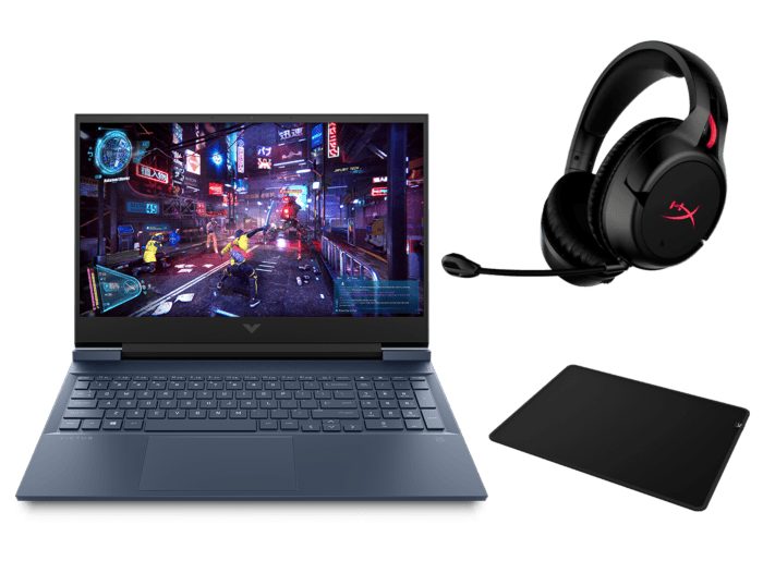 Notebook Victus 16-d0516la + Audífonos HyperX + Almohadilla HyperX  - 16.1
