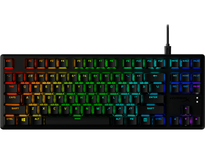 Teclado HyperX Alloy Origins Core PBT (639N7AA) - Center facing