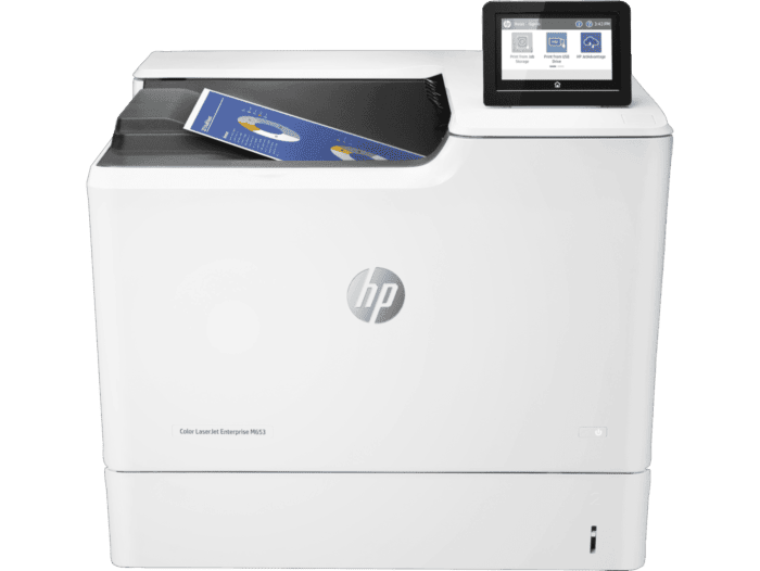 Impresora HP Color LaserJet Enterprise M653dn (J8A04A) - Center facing