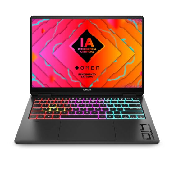 Notebook OMEN Transcend 14-fb0001la + Monitor OMEN de HP de 27