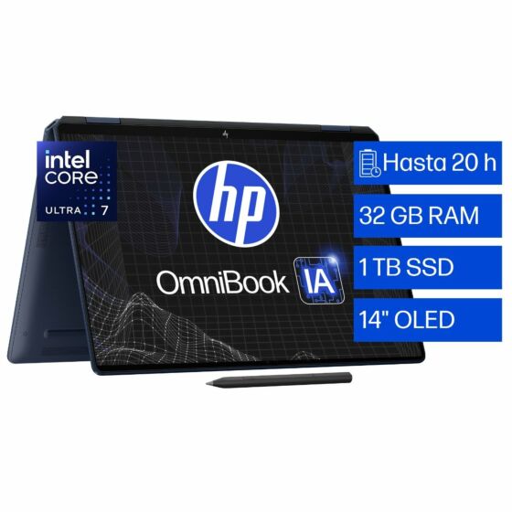 Notebook HP OmniBook Ultra Flip 14 AI 14-fh0000la, Intel Core