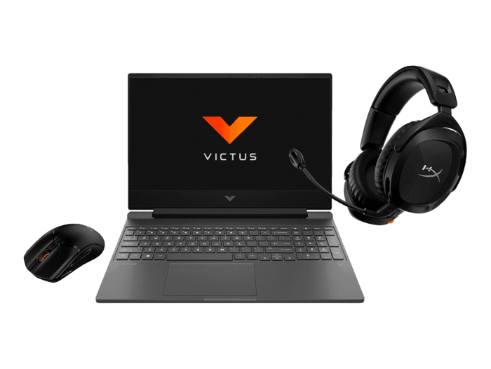 Notebook Victus 15-fb1007la + Audifonos HyperX Cloud + Mouse HyperX Pulsefire - 15.6