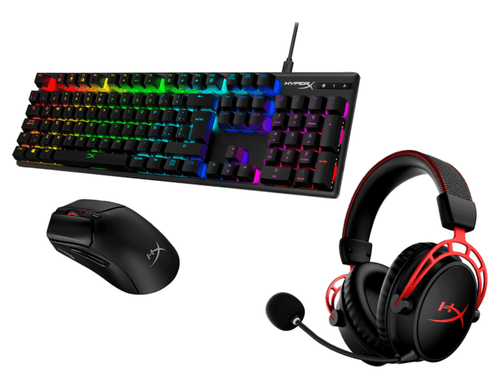 HyperX Alloy Core - Teclado para juegos mecánicos - Rojo HX (disposición para LA) (4P4F6AI-1)