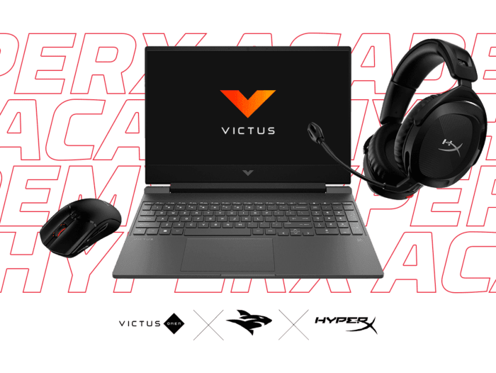 Notebook Victus 15-fb0116la + Mouse Inalámbrico HyperX Pulsefire + Audifonos Inalámbricos HyperX Cloud - 15.6