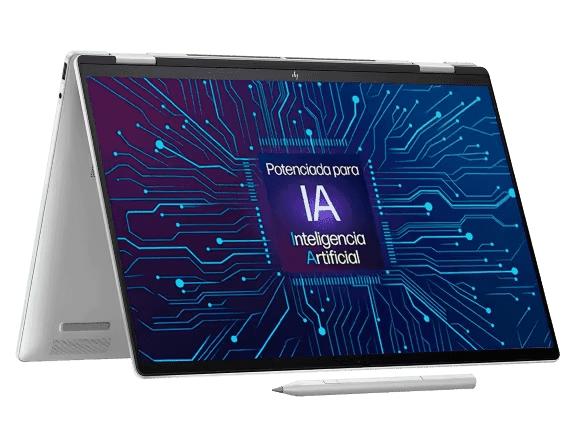 Notebook HP Elite x360 1040 G11 con Intel Core Ultra para creaci&oacute;n de contenido con IA